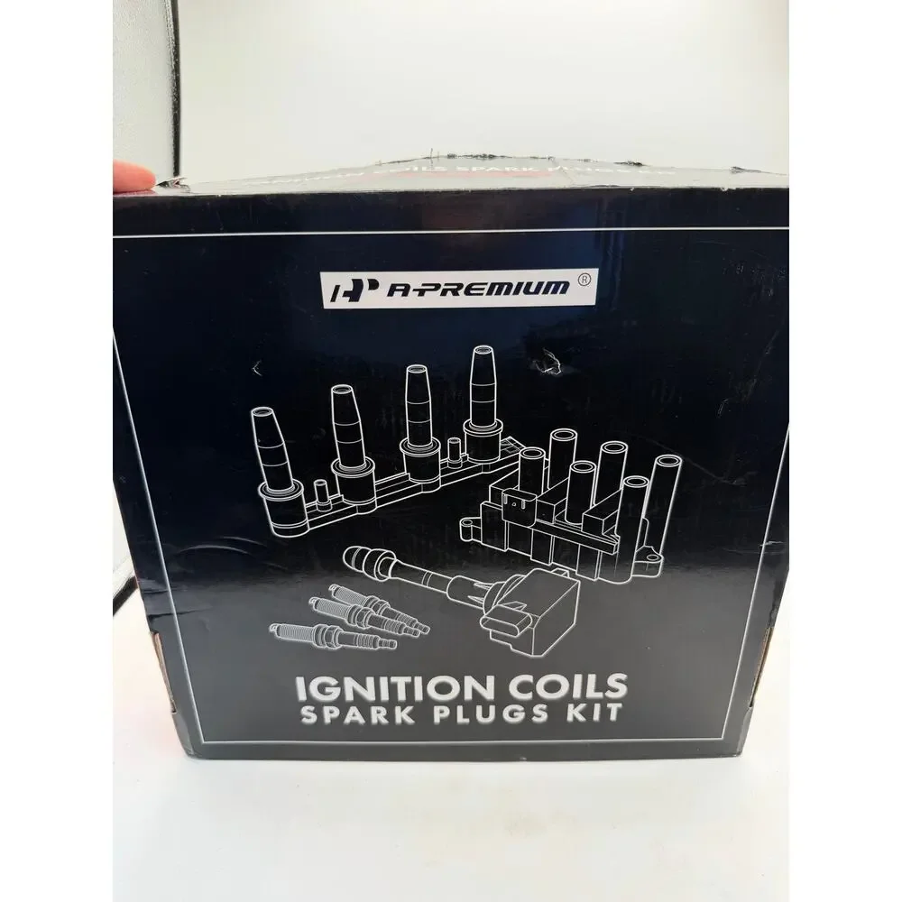 A-Premium Ignition Coils & Spark Plugs Kit-Set of 6 PackICK84400-6-C Replacement